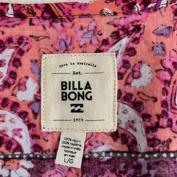 Billabong open front kimono - Picture 2 of 5